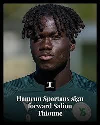 Ħamrun Spartans have announced the signing of Senegalese-born forward  Saliou Thioune. The 21-year-old forward bolsters t