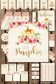Pumpkin Baby Decoration Kit Fall Baby Shower Baby Shower Etsy Baby Shower Fall Pink Pumpkin Baby Shower Halloween Baby Shower