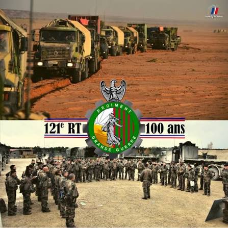LeSaviezVous ? Le 121e régiment du Train souffle ses 100 bougies 🚛🚛🚛 !  De la Voie Sacrée aux déserts africains, ses hommes et ses femmes  nourrissent ainsi l'héritage des sections automobiles de