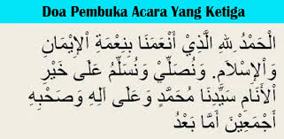 Kami berhimpun di sini sebagai tanda kesyukuran kami atas nikmat mu. Doa Pembuka Acara Arab Latin Dan Terjemahannya Lengkap