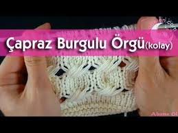 Orgu Modelleri Sile Orulen Orgu Motifleri Arasindan Capraz Burgulu Orgu Modeli Anlatimli Ve Turkce Videolu Olup Orguler De Orgu Orgu Modelleri Orgu Motifleri