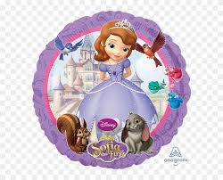 Details about sofia the first princess birthday party invitation. Sofia The First Balloon Sofia The First Round Hd Png Download 600x600 859273 Pngfind