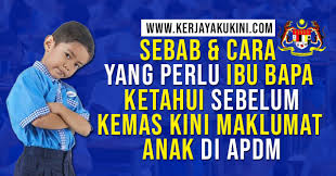 Wawan berusaha keras untuk melihat jalanan didepannya dari. Ibu Bapa Wajib Kemas Kini Maklumat Anak Di Apdm Ini Sebab Dan Cara Yang Perlu Anda Ketahui Kerjaya Terkini