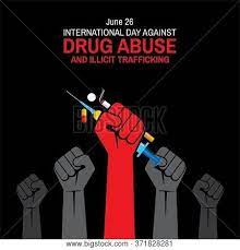 The international day against drug abuse and illicit trafficking is a united nations international day against drug abuse and the illegal drug trade. Vector Illustration Vector Photo Free Trial Bigstock