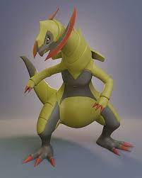 Pokemon - Haxorus with two different poses 3D model 3D printable | CGTrader