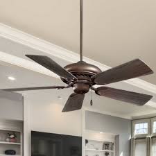 During a hot day or hot season, hot air rises towards the roof. 44 Inch Ceiling Fan With Five Blades In Oil Rubbed Bronze Finish F563 Orb Destination Lighting