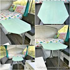 8 Creative Tips And Tricks Butcher Block Counter Tops Stove Country Counter Tops Light Fixtures Laminate Counter To Pop Up Camper Camper Makeover Camper Table