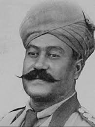 My grand father Sardar Ajit Singh Butalia in 3rd Cavalary Blue Patrols ,  circa 1940