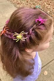You can also get creative with your children's hair. Simple And Easy Crazy Hair Idea For School Perfect For Spirit Week Crazy Hair Day At School Wacky Hair Days Crazy Hair Days