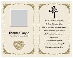 It is best to print the first set on a regular, blank sheet of paper to make sure that it is set up correctly. 9 Best Printable Memorial Card Templates Printablee Com
