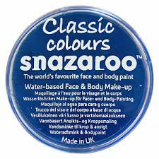 snazaroo 18ml royal blue face paint