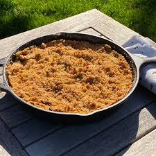 Grilled Apple Crisp Recipe In 2020 Food Network Recipes Apple Crisp Apple Crisp Recipes