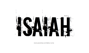 That is why we display the most common spelling of the name. Isaiah Name Tattoo Designs