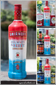 Berry Patriotic Recipe Smirnoff Recipes Alcohol Drink Recipes Liquor Drinks