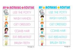 46 Best Routine Chart Images Routine Chart Chores For