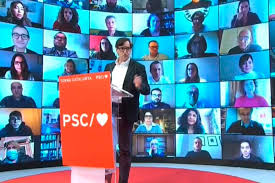 Configuración , opens subtitles settings dialog. El Psc Lanza Una Ofensiva Para Evitar El Retraso Electoral En Cataluna