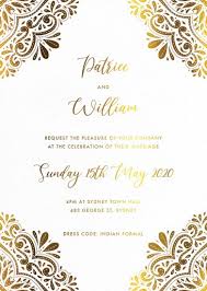 Design beautiful invitations with matching rsvp cards. Wedding Invitations Indian Indian Wedding Invitations