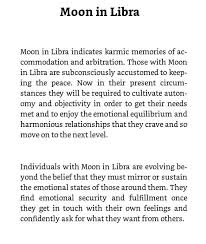 Stay in a good mood and keep the negative vibes away for the day. Moon In Libra Libra Moon Sign Libra Zodiac Facts Libra