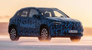 Mercedes Benz Eqa Electric Suv Teased In Official Spy Shots Electric Crossover Mercedes Benz Benz