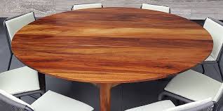Extra large round dining table. How To Calculate The Best Dining Table Size For Your Room