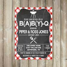 Baby Q Invitation Coed Baby Shower Invitation Backyard Bbq Baby Q Invitations Coed Baby Shower Coed Baby Shower Invitations