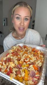 Save this recipe I promise you will love it.The BEST #pastasalad ever! This  is myaunts recipes and its 10/10. Perfect for2pool parties, bbas events.  Its the perfectdish. ...