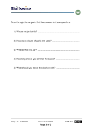 Bill Nye Atoms Worksheet Answers Scanning A Recipe Mild Chicken Tikka Masala Page 2 Worksheets Bill Nye Ielts Reading