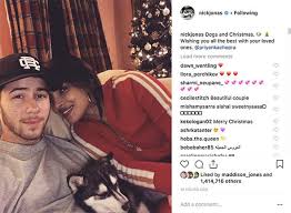 He commented on her first instagram, jokingly writing. Priyanka Chopra Nick Jonas Fans Spot Awkward Blunder In Loved Up Christmas Post Celebrity News Showbiz Tv Express Co Uk