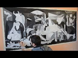 One of picasso's most important works, the. Picasso Guernica Art Reproduction Oil Painting Youtube