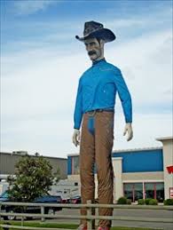 Maybe you would like to learn more about one of these? Western Rv Cowboy Airdrie Ab Highway Giants Muffler Men On Waymarking Com