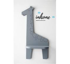 Giraffen Regal Tierregale Holzgiraffe Holzregal Tierregal Fur Kinder Kinderzimmer Regal Fur Kinderzimmer In 2020 Nursery