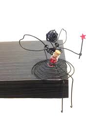 Fee Fil De Fer Poussiere D Etoiles Rouges Etsy Iron Wire Wands