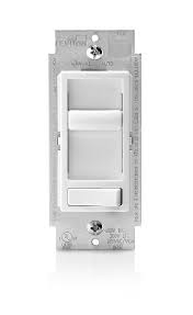 Leviton 6674 P0w Sureslide Universal 150 Watt Led And Cfl X2f 600 Watt Incandescent Dimmer Wall Dimmer Switches Amazon Com Led Dimmer Leviton Dimmer