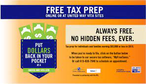 United way's free tax preparation service, myfreetaxes, is the only free, online, national tax filing product offered by a nonprofit. United Way Of Williamson County To Offer Free Tax Preparation Williamson Source
