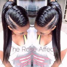 Voice Of Hair On Instagram Stylist Feature Love Love Love This Underbraid Ponytail Styled By At Braided Ponytail Hairstyles Hair Styles Long Hair Styles