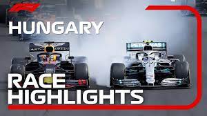 2019 Hungarian Grand Prix Race Highlights Youtube