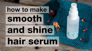Hair serum helps to work on smoothening and softening the surface of the hair. How To Make A Diy Smooth Shine Hair Serum Youtube