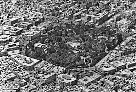 القاهرة صورة جوية لحديقة الازبكية وميدان الاوبرا والمنطقه المحيطة عام 1920 1930 تصوير ريتشارد جورج ماسترز ضابط في الجيش البريطاني Egypt Aerial City Photo