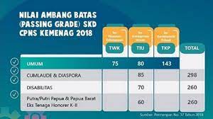 Check spelling or type a new query. Cara Mencapai Passing Grade Nilai Ambang Batas Tes Skd Cpns 2018 Coba Trik Berikut Ini Tribun Kaltim