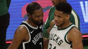 The milwaukee bucks, led by forward giannis antetokounmpo, face the brooklyn nets, led by their big three of forward kevin durant and guards james harden and kyrie irving, in game 4 of their nba playoffs second round series on sunday who : Bucks Vs Nets Game 1 Odds Expert Prediction Fanduel