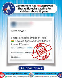 Do you if so, it's time for you to chill out before you burn out. Pib Fact Check On Twitter A Tweet Has Claimed That Bharat Biotech S Vaccine Covaxin Has Been Approved For Children Above 12 Years Pibfactcheck This Claim Is Fake No Such Approval Has Been