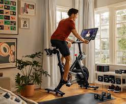 Peloton's main products include stationary bicycles, costing us$1,895 to us$2,945, and treadmills, costing us$2,495 to us$4,895, that allow monthly subscribers to remotely participate in classes via streaming media. Peloton Workouts Streamed Live On Demand