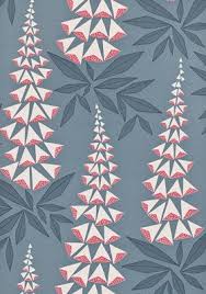 Foxglove John Lewis Wallpaper Wallpaper Samples Tiki