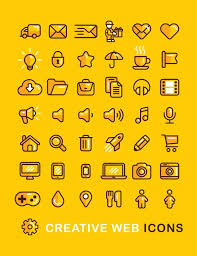 Download Web Icons Set Linear Flat Outline Style Icon For Free In 2020 Web Icons Icon Set Icon
