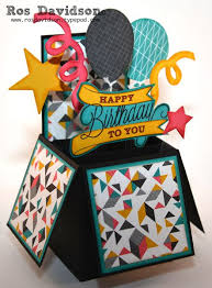 Card In A Box Birthday Pop Up Box Cards Birthday Cards Diy Card Box
