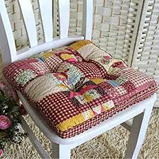 Dopo tante ricerche su google, approdiamo su amazon! 100 Cotone Spessa Cuscino Sedia Cucina Piazza Traspirante Cuscini Per Sedie Esterno Giardino Ufficio Cuscino Di Pavimento 40x40cm Cuscini Imbottiti Per Sedie Con Legami Amazon It Giardino E Giardinaggio
