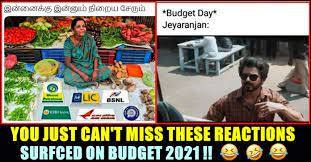 Budget 2021 was announced on tuesday, 13 october 2020. Trolls Memes Took Over Internet After Budget 2021 Chennai Memes