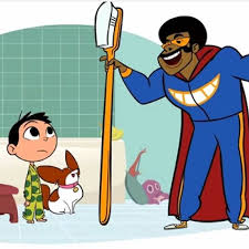 Sesame Street Health Teeth Healthy Me Captain Super Ultra On Team Teeth Dental Care Dental Kids Childrens Dental Health