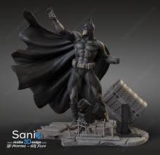 Batman Diorama 3d Printing Files Stl Www Malix3design Com Sanix 3d Designer