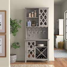 • enhance the look of your bar set with decorations. Dining Room Bar Cabinet Wayfair